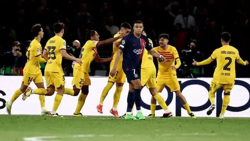 Thành Tích Đối Đầu: Barcelona Vs Paris Saint-Germain