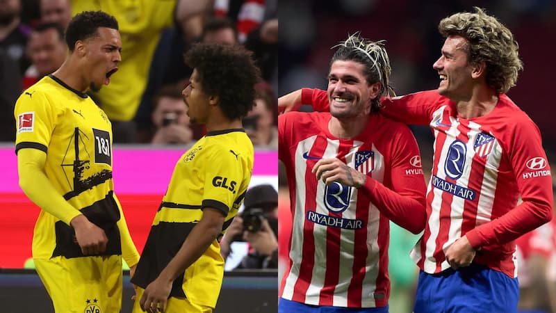 Thành Tích Đối Đầu Giữa Dortmund vs Atletico Madrid