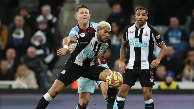 Thành Tích Đối Đầu Giữa Burnley vs Newcastle