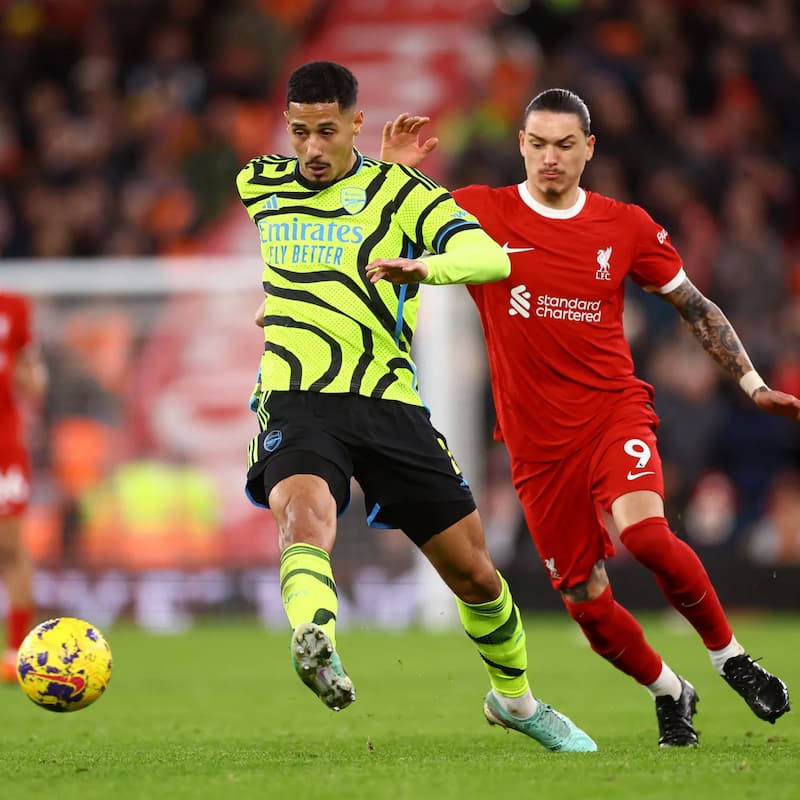 Phong độ gần đây của Liverpool vs Arsenal